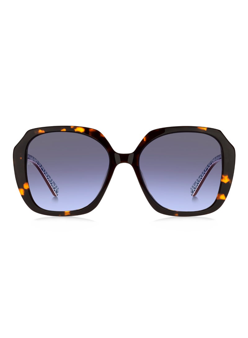 TOMMY HILFIGER Women's UV Protection Square Shape Acetate Sunglasses TH 2105/S GREY 50 - Lens Size: 50.4 Mm - Hvn - Image 3