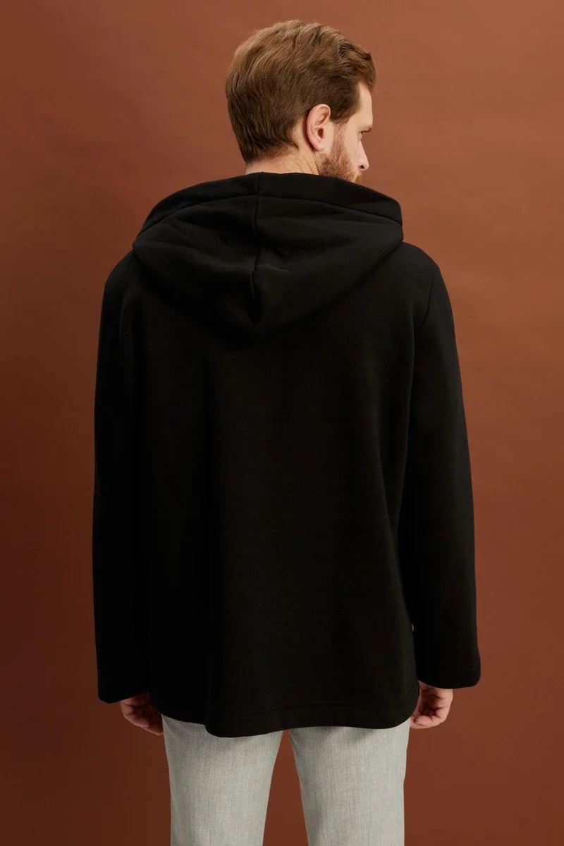 Alexander Gardi Alexandergardı Hooded Oversize Cardigan with Ribbon Inside (E23-607 03)
