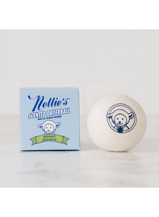 Nellie's Scented Wool Dryerball - Bergamot Scented - Made with 100% Pure New Zealand Wool and Lasts Approximately 50 Drying Loads - pzsku/ZF5A2EEB8EBF81BB1DF12Z/45/_/1728156710/9e85a13f-5830-4961-912a-c97a83158207