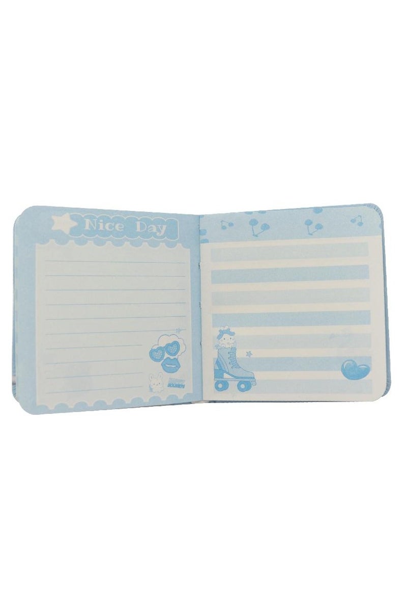 روكو دفتر - فلامنغو - 9.5 × 10 سم - 96 ورقة - تسطير مفرد (صفحات ملونة) - أزرق - Image 2