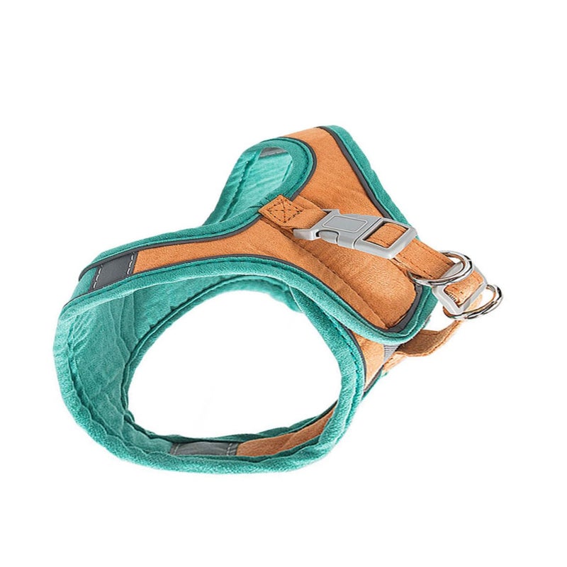Adjustable Kitten Harness With Reflective Strap And Leash Lightweight Breathable For Outdoor Walking - Image 2