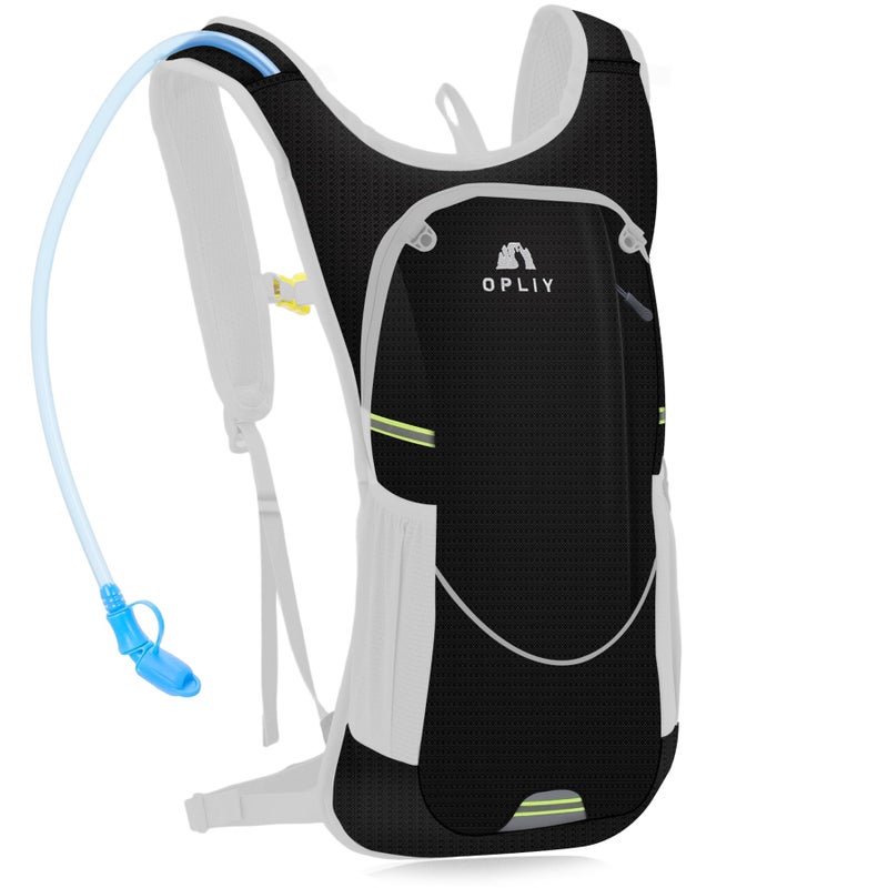 Opliy Hydration Pack,Hydration Backpack with 2L Hydration Bladder Lightweight Running Water Backpack for Women Men Kids (Black) - Image 1