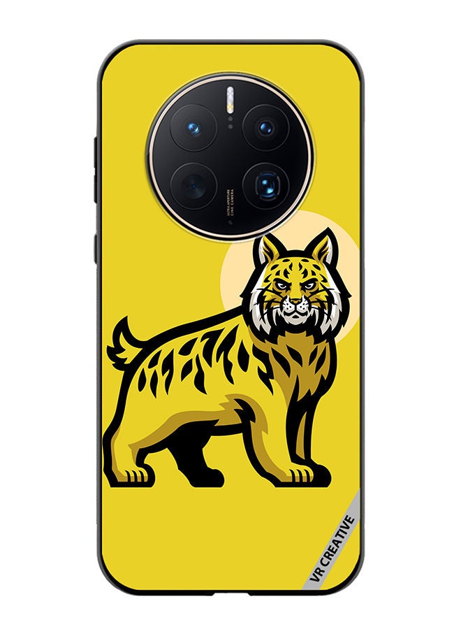 Protective Case Cover For Huawei Mate 50 Pro Bobcat Design Multicolour