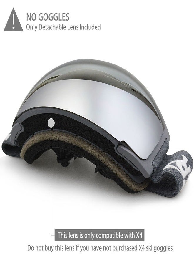 ZIONOR X4 Ski Goggles Magnetic Lens - Snowboard Goggles for Men Women Adult - Snow Goggles Anti-fog UV Protection - Image 3