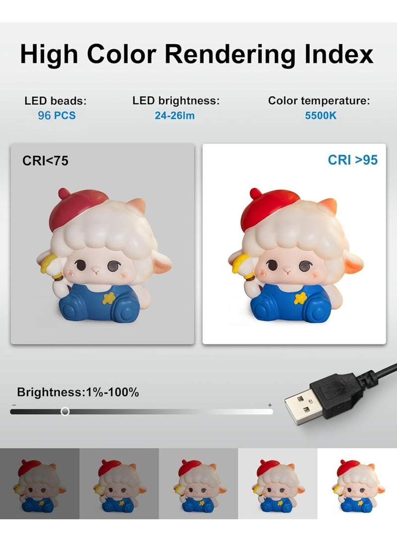 Mini Photo Studio Light Box 25*25*25cm- Photo Shooting Tent Kit Portable Folding Photography Light Tent with CRI u003e95 96pcs LED Light  6 Kinds Double-Sided Color Backgrounds for Small Size Products - Image 2