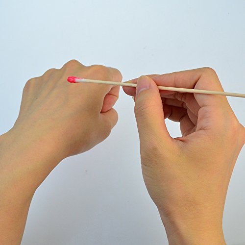 Bantoye 500 Pcs Swabs Cotton Sticks, Bantoye 6 Inches Cleaning Sterile Sticks with Wooden Handle for Wound Makeup Clean, Removal Residue - Image 5