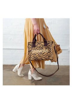 TWELVElittle TWELVElittle Courageous Tote - Tiger Print  - Image 5