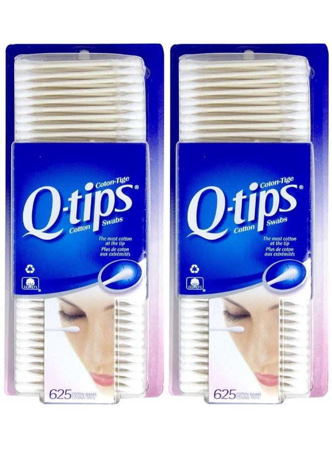 Q-tips 2 x Qtips Cotton Swabs 625 ct - Image 2
