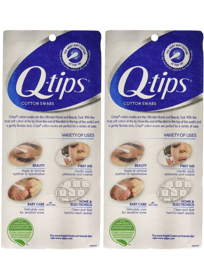 Q-tips 2 x Qtips Cotton Swabs 625 ct - Image 4
