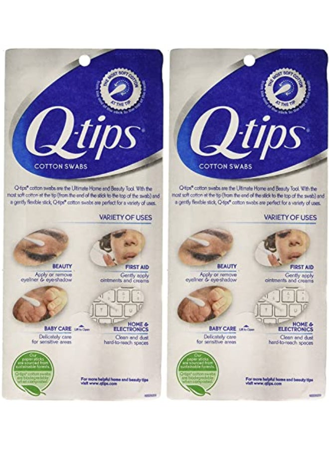 Q-tips 2 x Qtips Cotton Swabs 625 ct - Image 3