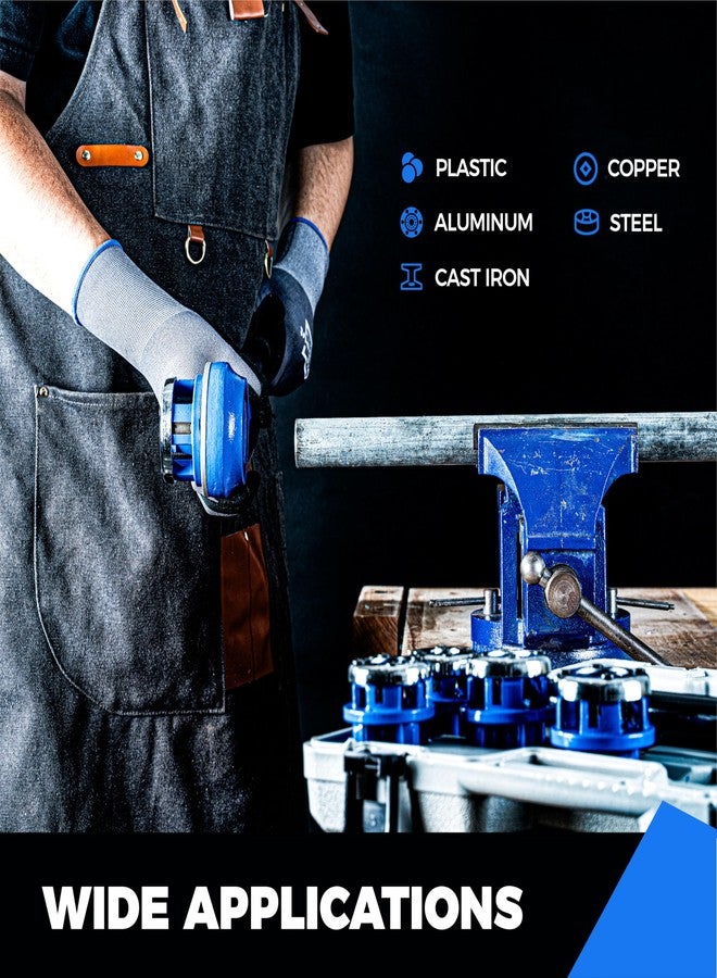 toolant Manual Pipe Threading Tool Kit, 1/2"- 1" (3pcs) - Image 4