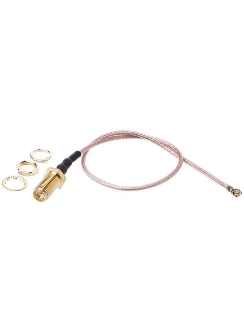 L-com كابل RG178 موصل U.FL/IPX إلى SMA ذكر - Image 5