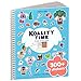 CUPKIN Koality Time 300 Kids Sticker Book by Cupkin Toddler Airplane Travel Coloring and Sticker Book Road Trip Essentials 8 Coloring Pages 8 Side by Side Scenes for Ages 28 Years - Image 3