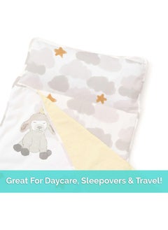 JumpOff Jo JumpOff Jo - Toddler Nap Mat for Preschool, Daycare, and Kindergarten - Sleeping Bag for Kids with Removable Pillow and Ultra Soft Blanket  - Image 5