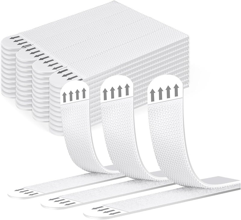 ALMEKAQUZ 30 Pcs Heavy Duty Picture Hanging Strips - Large Adhesive Wall Hooks, Damage-Free No Nail Picture Hangers, Easy Removal, Refill Mounting Strips for Home, Office and Dorm - Image 1