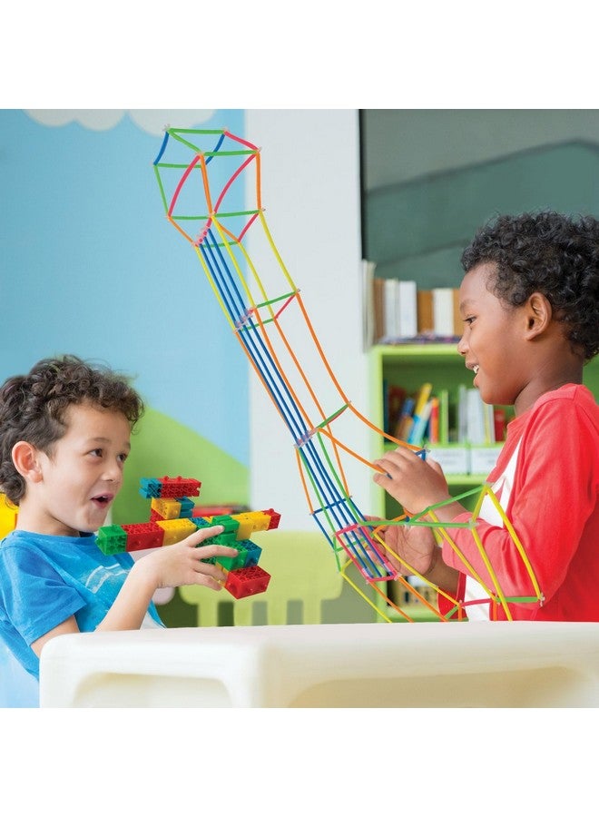 Roylco STEAM Tubes and Connectors - Construction Building Tubes with Connector Blocks - Fine Tune - Image 2