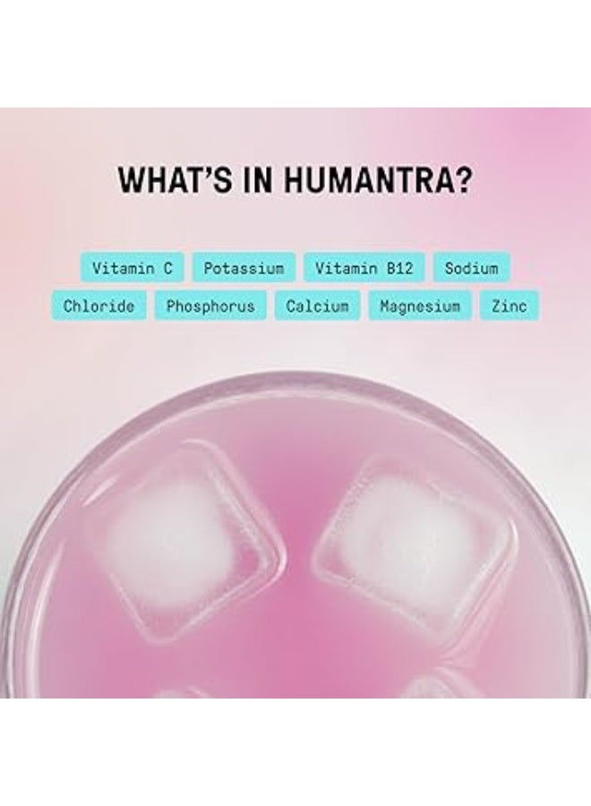 Humantra Electrolytes Powder - Lychee Flavor, 20ct - Powdered Hydration Sachets - Plant-Based Electrolyte Powder with 6 Electrolytes - Vegan, Sugar Free, Gluten Free - Image 5
