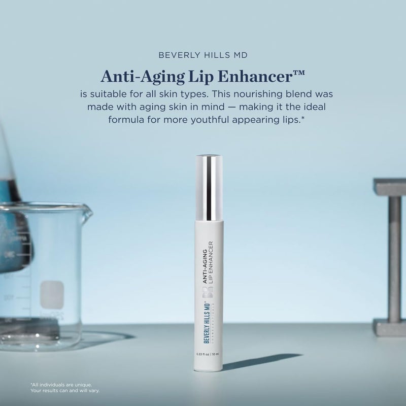 Beverly Hills MD Anti Aging Lip Enhancer- Plumping Formula for Fuller, Hydrated Lips - Visibly Volumize, Smooth Lips w/Collagen Supporting Agents- Hyaluronic Acid, Ceramides, Peptides- No Sting/Burn - Image 4