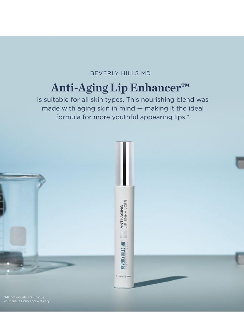Beverly Hills MD Anti Aging Lip Enhancer- Plumping Formula for Fuller, Hydrated Lips - Visibly Volumize, Smooth Lips w/Collagen Supporting Agents- Hyaluronic Acid, Ceramides, Peptides- No Sting/Burn  - Image 2