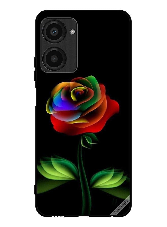 Covernex Protective Case Cover For Realme 10 Pro Rainbow Color Rose - Image 1