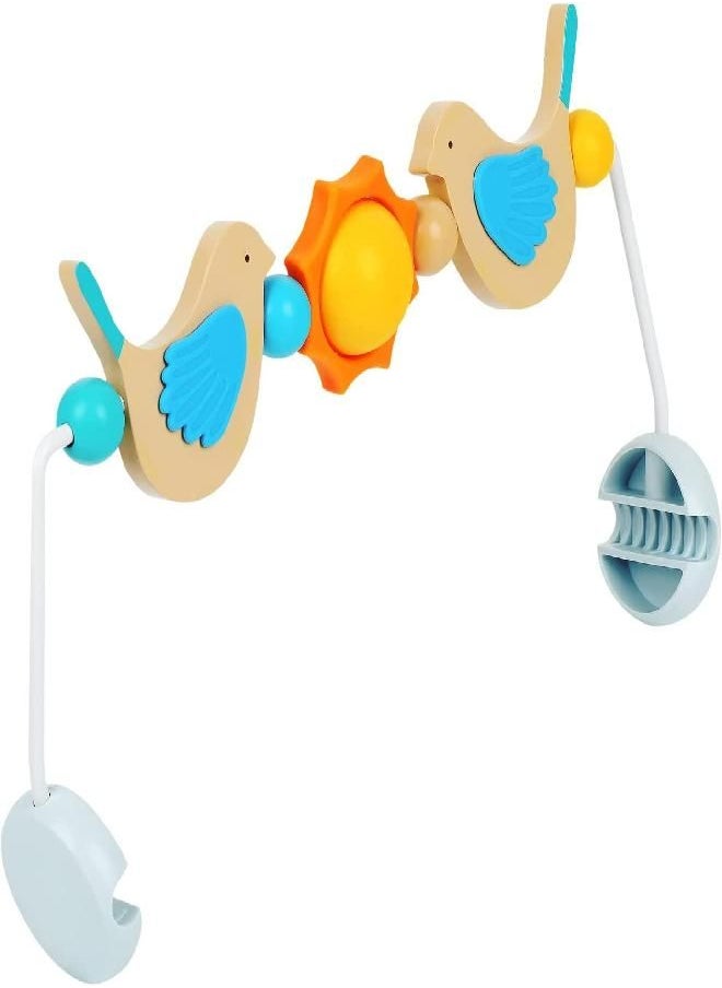 IMPRESA IMPRESA Wooden Toy Bar for Baby Bjorn Bouncer to Fascinate Your Child - Universal Toy Arch Intended for BabyBjorn Bouncers - Wooden Toys for Babies for Development of Motor Skills 