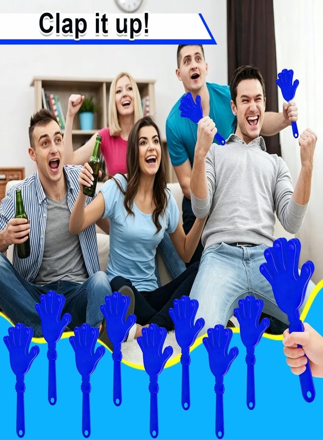 Hongdouo 8PCS Hand Clappers 7.5 Inch Clapping Noisemakers Plastic Noise Makers Mini Hand Soundboard Party Favors Clacker for Birthdays Games Ball Dance 2026 World Cup Sporting Events Cheers Supplies - Image 4