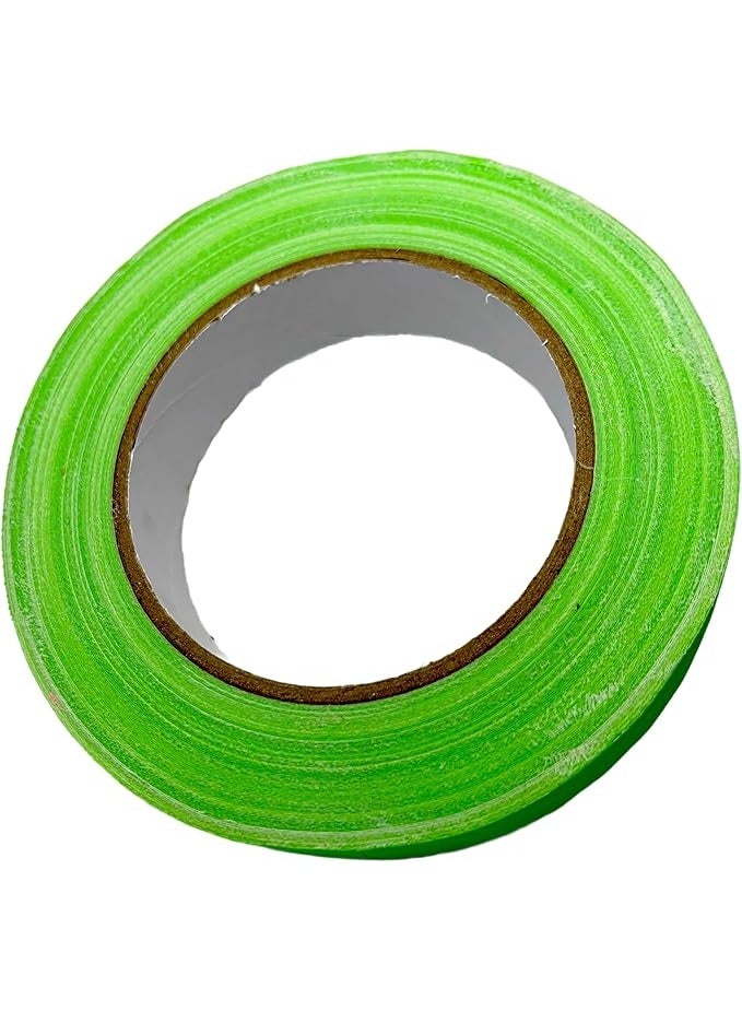 erorex Colored Gaffer Tape | Yellow, Pink & Green | Weatherproof | Matte | No Residue | Easy Tear | Used for Marking, Labeling & Crafts | Width: 25mm | Length: 25m | 3 Rolls in 1 - Image 3