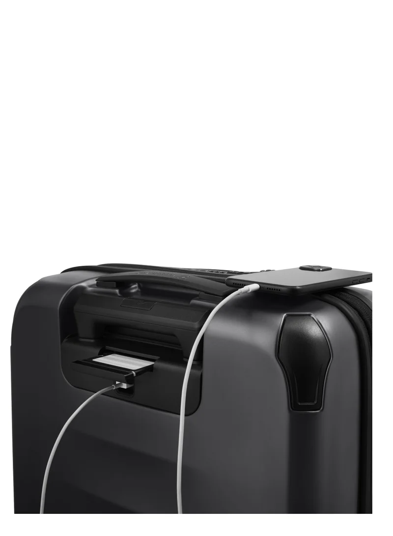 Victorinox Spectra 3.0 Small 55cm Hardside 4 Double Wheel Expandable Carry-On Luggage Trolley - Black
