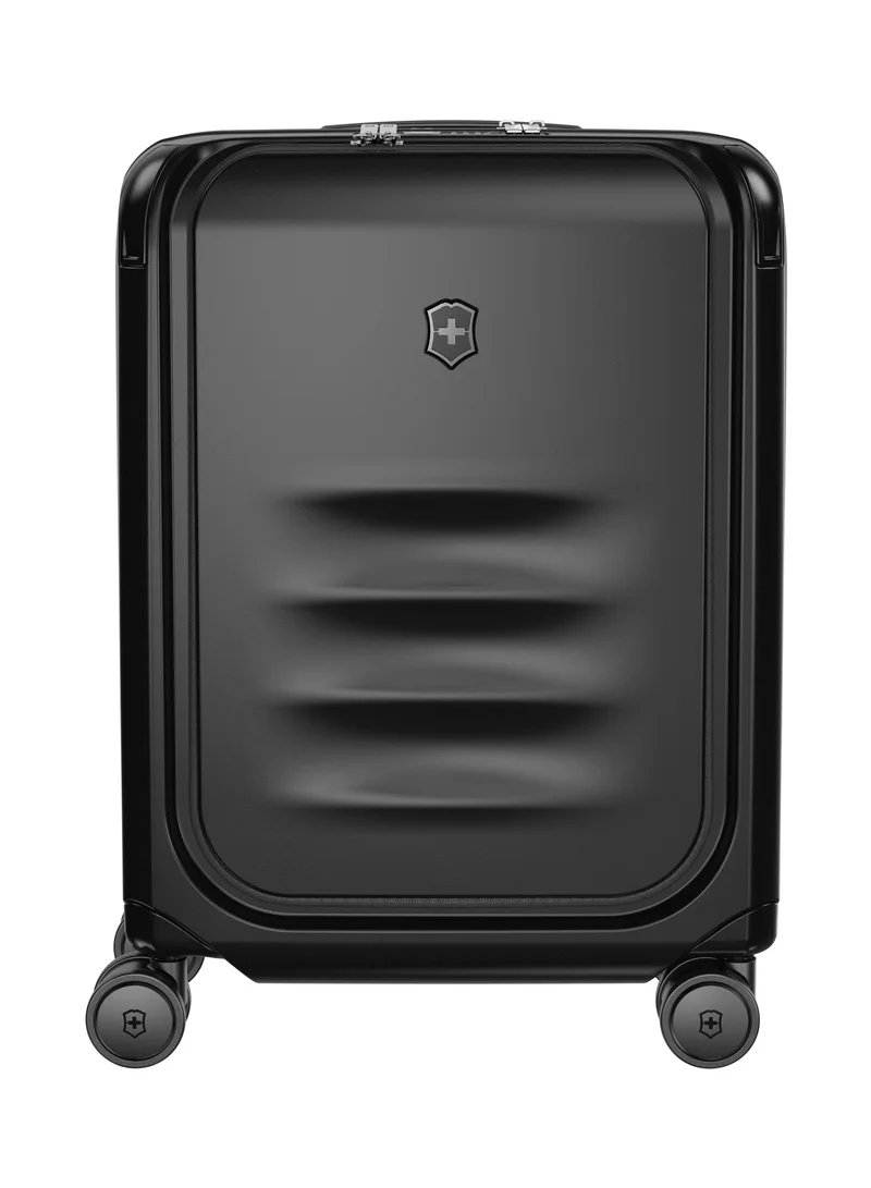 فيكترونوكس Spectra 3.0 Small 55cm Hardside 4 Double Wheel Expandable Carry-On Luggage Trolley - Black
