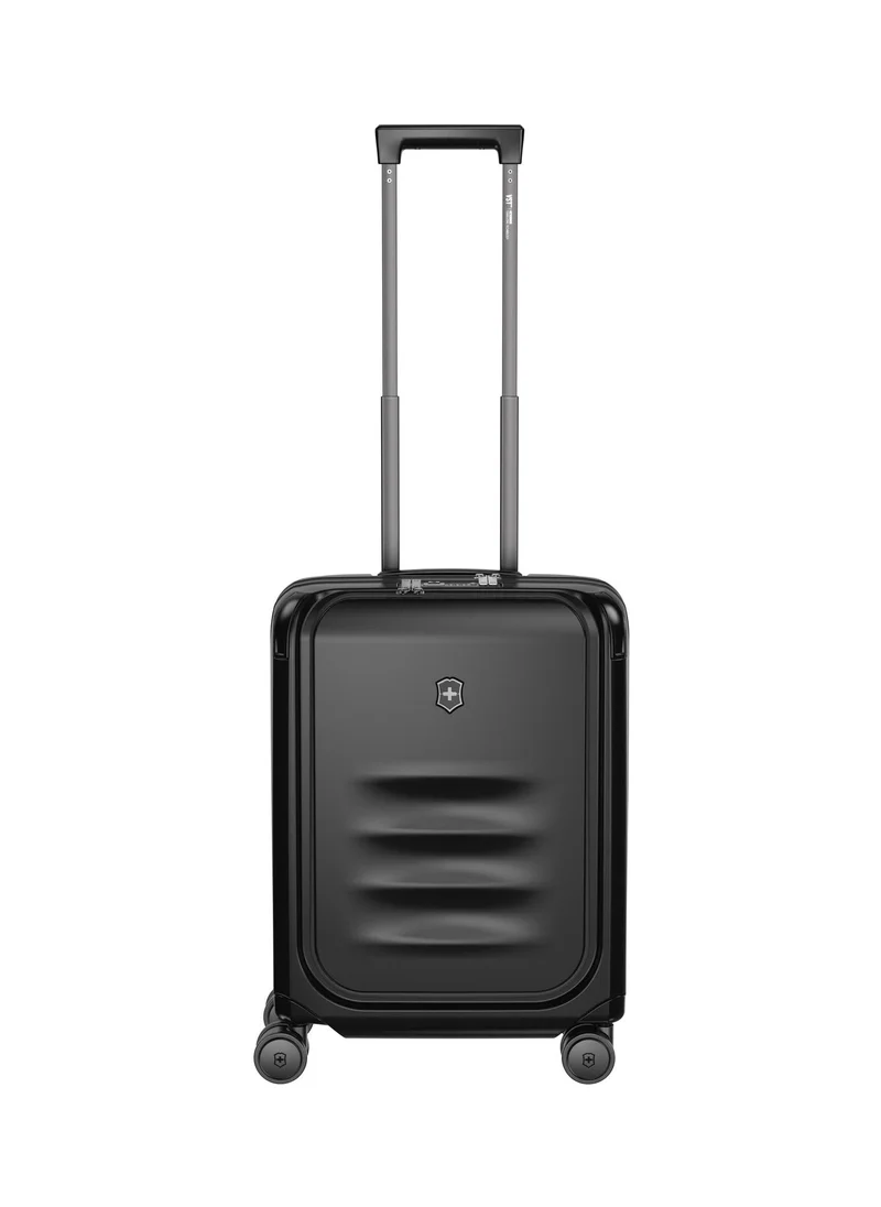 فيكترونوكس Spectra 3.0 Small 55cm Hardside 4 Double Wheel Expandable Carry-On Luggage Trolley Black