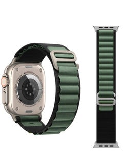 Generic Apple Watch Alpine Loop Band 42 mm / 44 mm/45 mm/49 mm Nylon Woven Sport Strap Compatible with iWatch Series 8/Ultra/7/SE/6/5/4/3/2/1 
