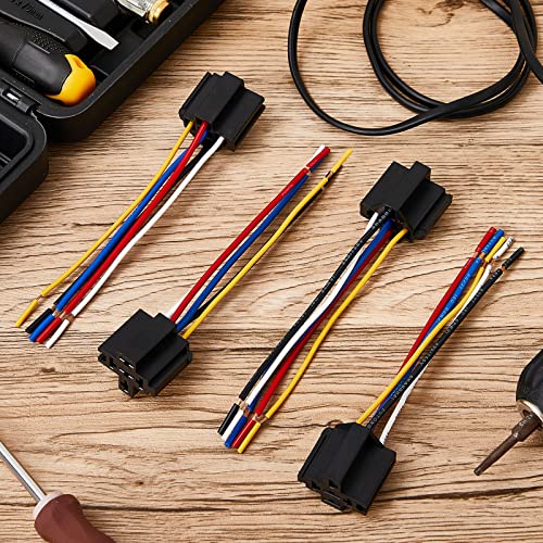 Fabbay 15 قطعة 5 دبوس DC 12V قاعدة توصيل ريلاي للسيارات والشاحنات والمركبات - Image 4