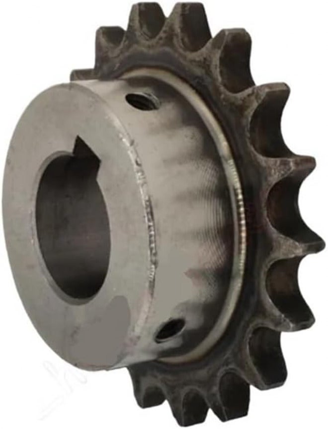 Pinion Gear Set,Motor Gear Teeth, 1pc 12 24 Teeth 08B Industrial Drive Sprocket Wheel 45# Steel Chain Gear 12T 24T(24 Teeth,14mm (Keyway 5mm)) - Image 1