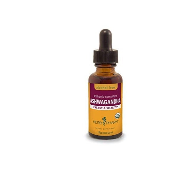 HERB PHARM ASHWAGANDHA ENERGY & VITALITY 1OZ 30ML: 3226