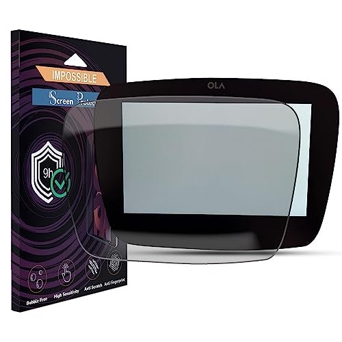 FCS TPU Speedometer Screen Protector Guard For Ola S1 Pro, S1 Air | 9H Anti Shock Edge To Edge Screen Guard (Glossy) - Image 4