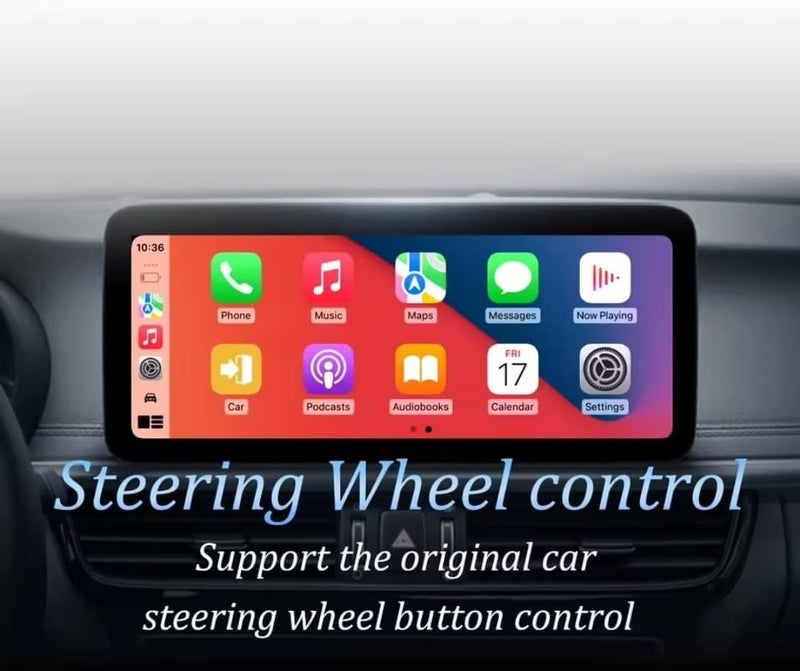 Vierex Fit Camry Car Stereo 12.3 inch Toyota Camry Android Screen 2020-2023 Wireless CarPlay & Android Auto, GPS Navigation, Bluetooth, DSP AHD Backup Camera (12.3" 4+32GB Carplay 8CORE) - Image 4