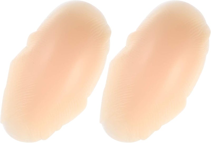 comfrt 1 Pair Calf Pads Silicone Leg Onlays Silicone Calf Pads Self Adhesive Calf Corrector Anti Allergic Women Leg Gel Corrector for Crooked or Thin Skinny Legs - Image 1