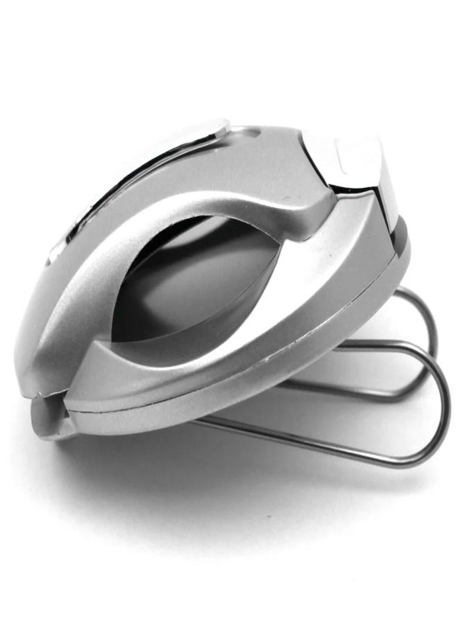 TypeR Sunglass Holder And Card Clip - Silver - Image 3