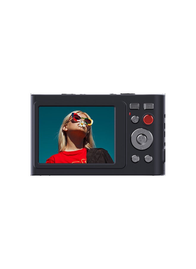 Generic High-definition Digital Card Camera Student Retro Campus Home Auto-focus Camera Video Camera-Body Color:128G  - Image 5