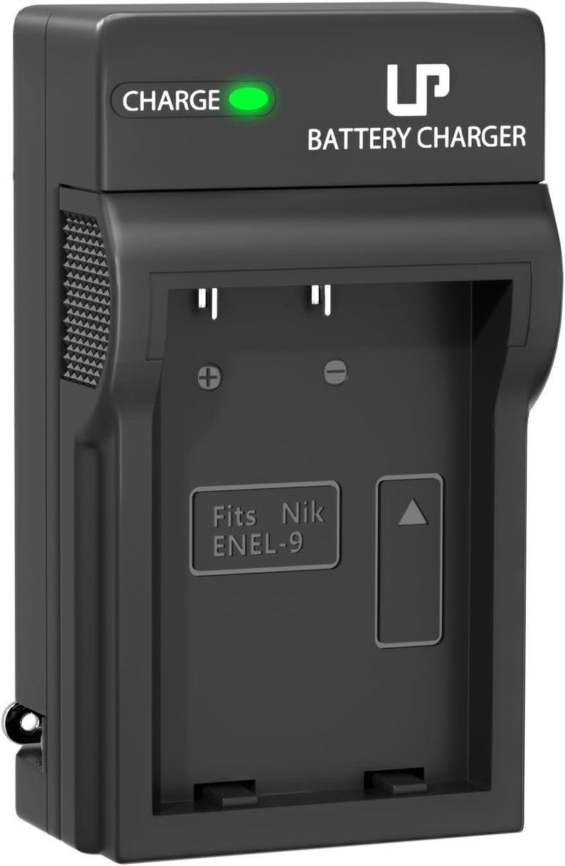 L & P EN-EL9 Battery Charger, EN EL9a Charger Compatible with Nikon EN-EL9 EN EL9a Battery, Nikon D40, D40X, D60, D3000, D5000 Cameras, MH-23 Charger - Image 1