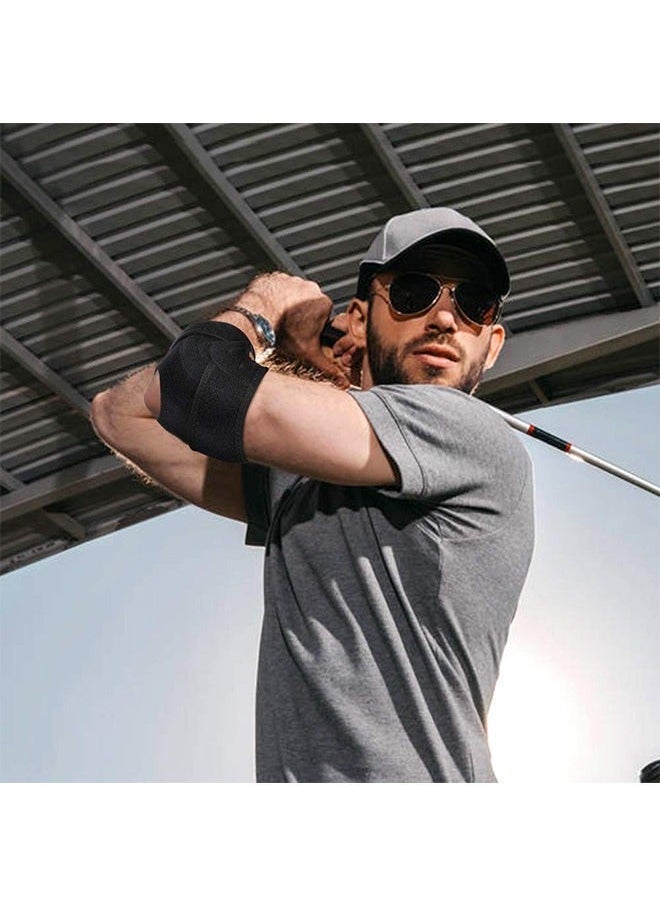 Adjustable Elbow Brace Support Bandage, Breathable Elbow Strap Fitness Elbow Splint for Golfers Elbow Tennis Elbow Arthritis Sports Injury and Provides Support - Image 5