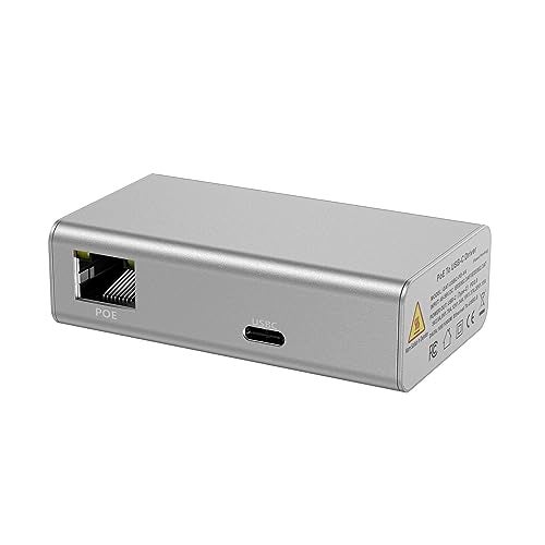 PoE Texas PoE to USBC Power Delivery Compatible with Tablet Computers Like iPad Pro Gen 3 Microsoft Surface Go Google Pixel and More USBC Power Compatible wiPad Pro Gigabit Power Data 2 - Image 1