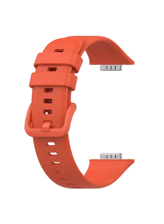 SHOPI Compatible with HUAWEI WATCH FIT 2 Strap, Adjustable Silicone Sport Watch Bands Replacement Wristband Men Women - Image 1