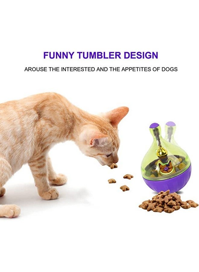 لعبة كرة التسريب من تامبلر للحيوانات الأليفة - لعبة كرة التسريب التي توزع الطعام ببطء للقطط والجراء - Image 3