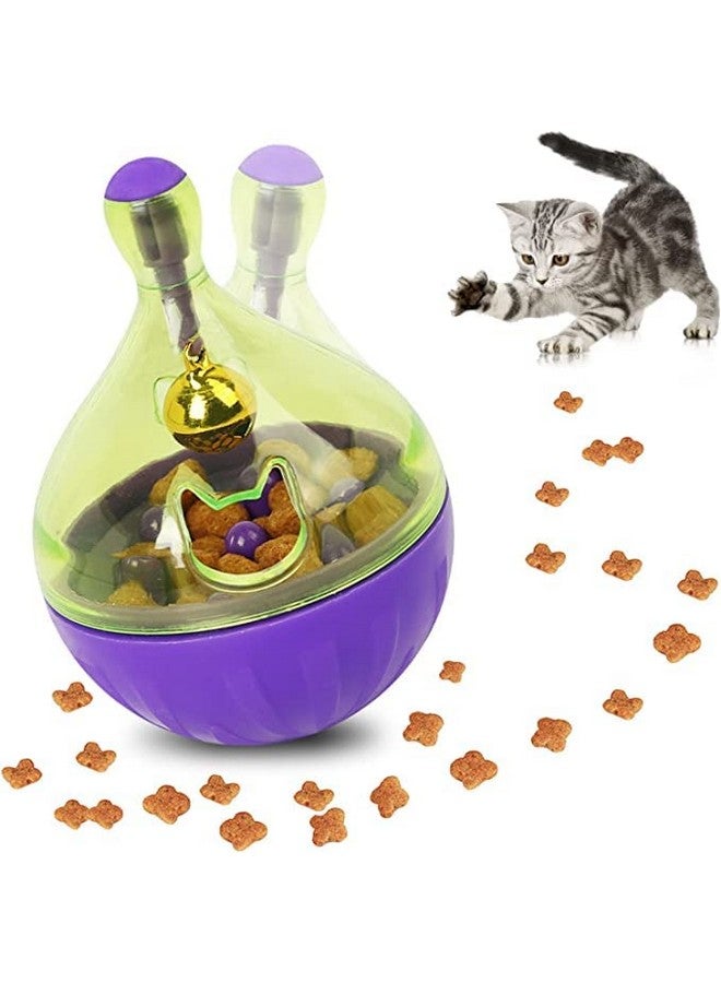 لعبة كرة التسريب من تامبلر للحيوانات الأليفة - لعبة كرة التسريب التي توزع الطعام ببطء للقطط والجراء - Image 1