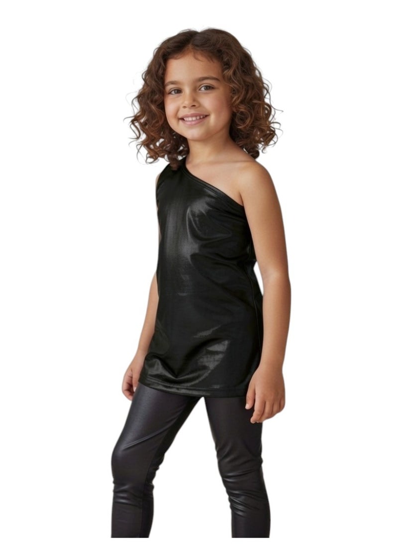 Disco Girls One Shoulder Body Lycra