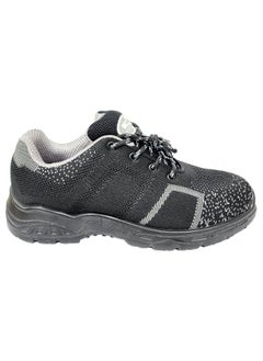 Titan Black Fly-Knit Safety Shoes for Men | Antistatic, Anti-Slip, Water Resistant, Oil & Acid Resistant | Double Density with Steel Toe | Lighweight, Excellent Grip & Comfort | Size-43 - pzsku/ZF5A5C2438FBD24FB2DEAZ/45/_/1733205252/3486c975-bf19-4b91-ab95-16458220ad51