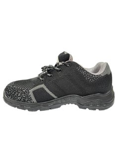 Titan Black Fly-Knit Safety Shoes for Men | Antistatic, Anti-Slip, Water Resistant, Oil & Acid Resistant | Double Density with Steel Toe | Lighweight, Excellent Grip & Comfort | Size-43 - pzsku/ZF5A5C2438FBD24FB2DEAZ/45/_/1733205254/3e54f420-8308-4da7-8228-f976ee1cafc6