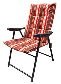 GO2CAMPS Foldable Camping Chair with Cusion Premium Quality | Beach Chair | Garden Chair | Fishing Chair | Travel Chair | Picnic Chair  - Image 1