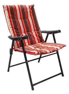 GO2CAMPS Foldable Camping Chair with Cusion Premium Quality | Beach Chair | Garden Chair | Fishing Chair | Travel Chair | Picnic Chair  - Image 3